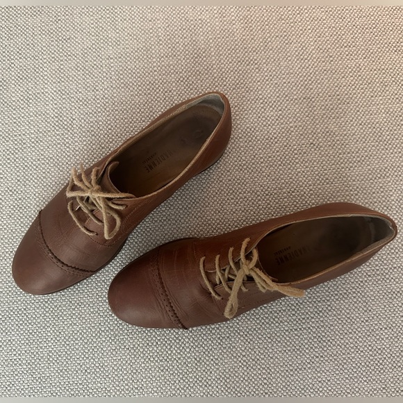 LA CANADIENNE Vintage Leather Shoes Made in Italy - Picture 4 of 5